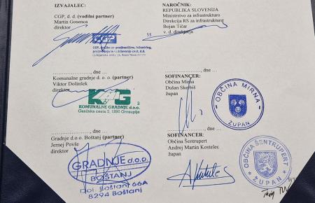 Mirna - Podpis pogodbe za obvoznico, 29092022, foto Lapego (1)